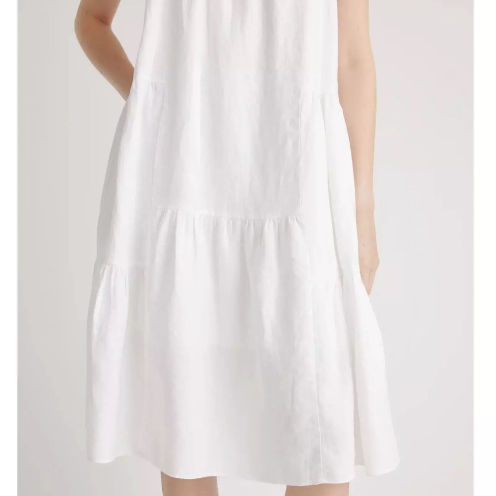 NWT QUINCE 100% European Linen Trapeze Midi
Dress. White. Size Small. - Picture 5 of 9